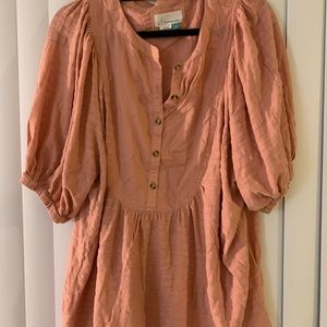 A+ by Anthropologie button top